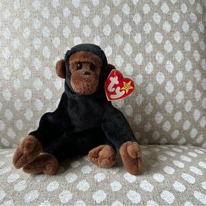 Ty Congo Gorilla Beanie Baby. DOB 11/9/1996